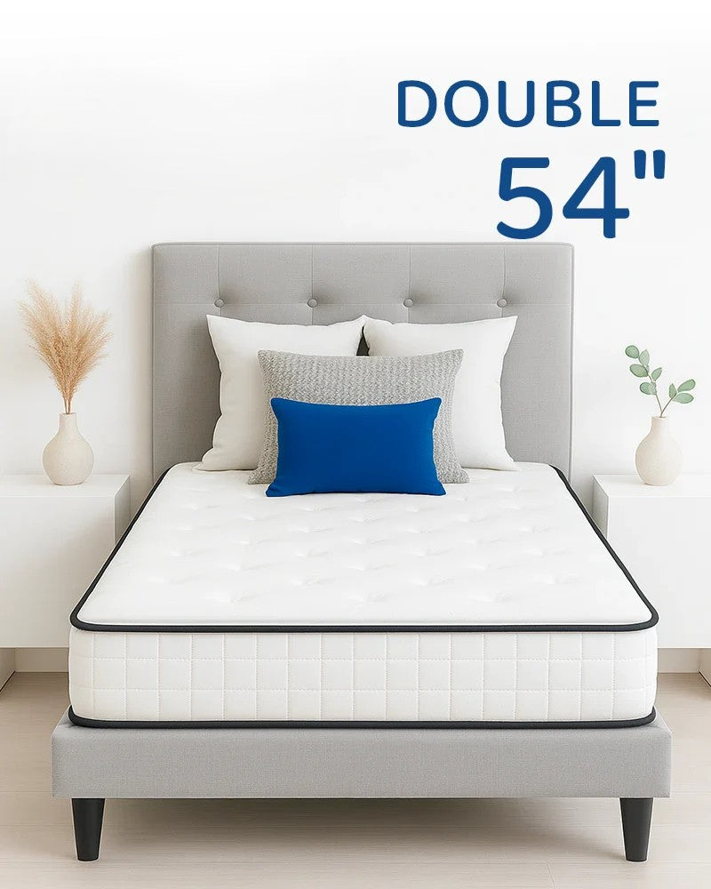 54-inch double mattresses for versatile bedrooms