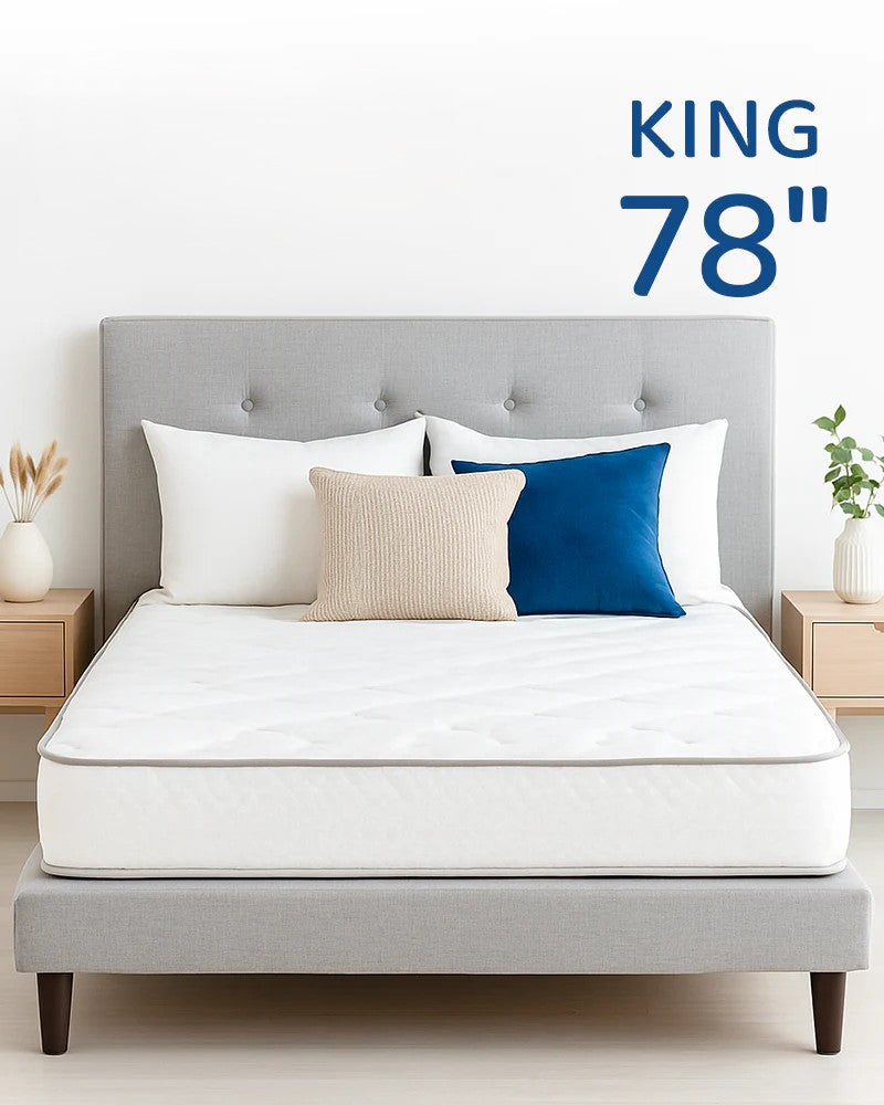 King 78-inch mattresses with robust support