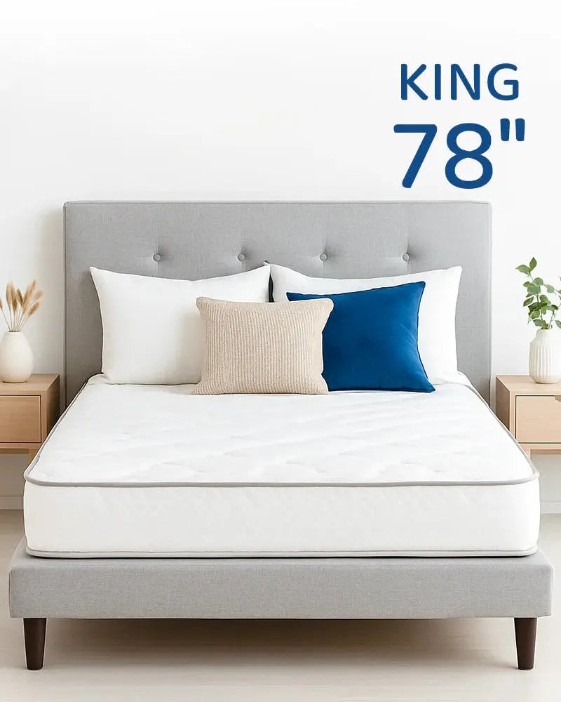 King 78-inch mattresses with robust support