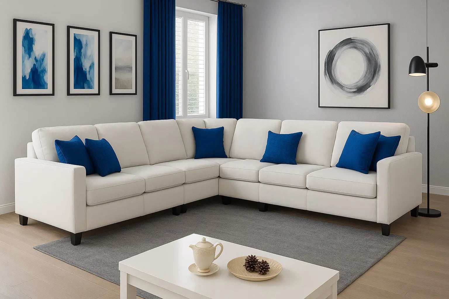 Modular sectional sofa for living rooms