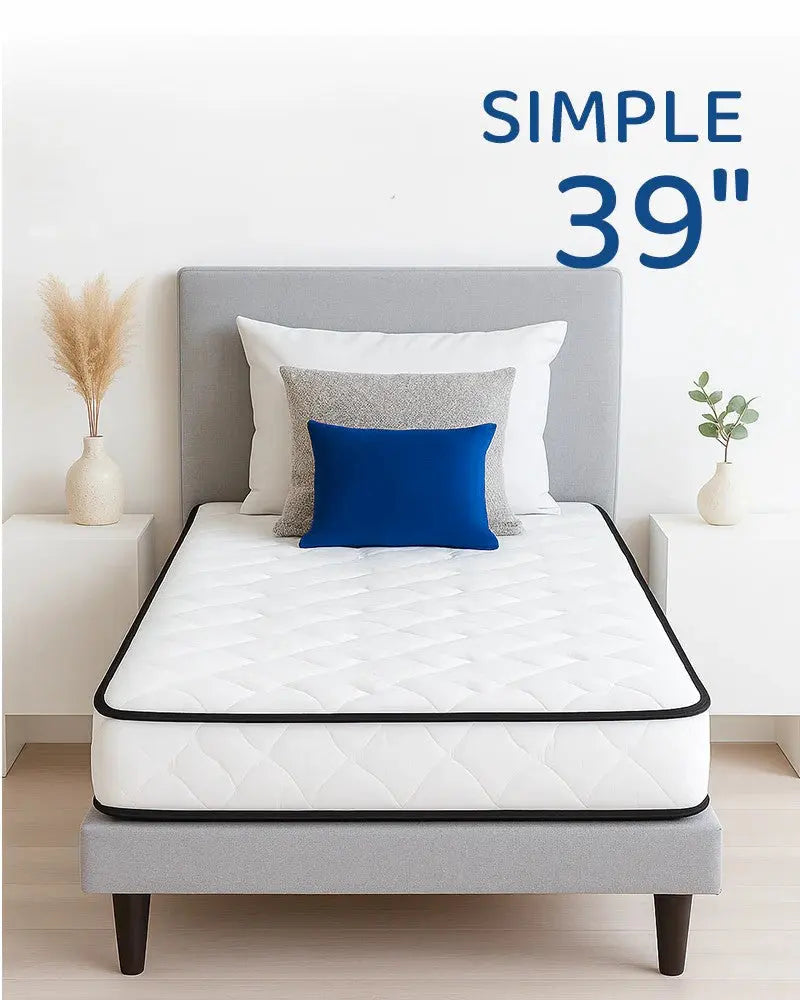 39-inch single mattresses, assorted profiles