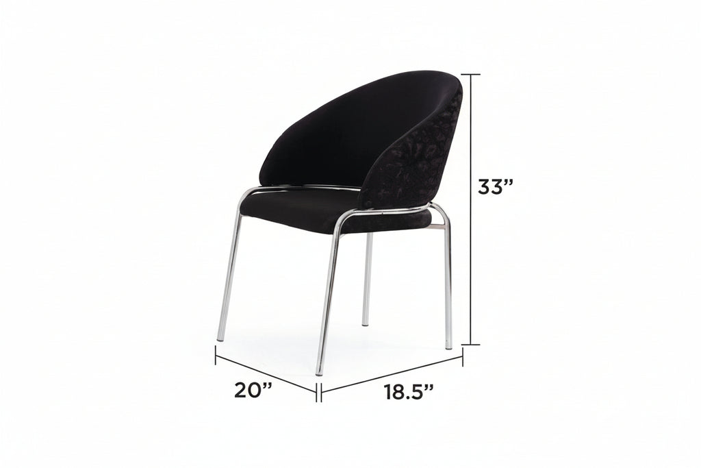 Astoria Chrome Dining Chair
