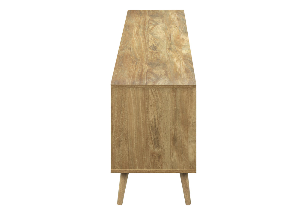 72” Mid-Century TV Stand with Storage — Walnut