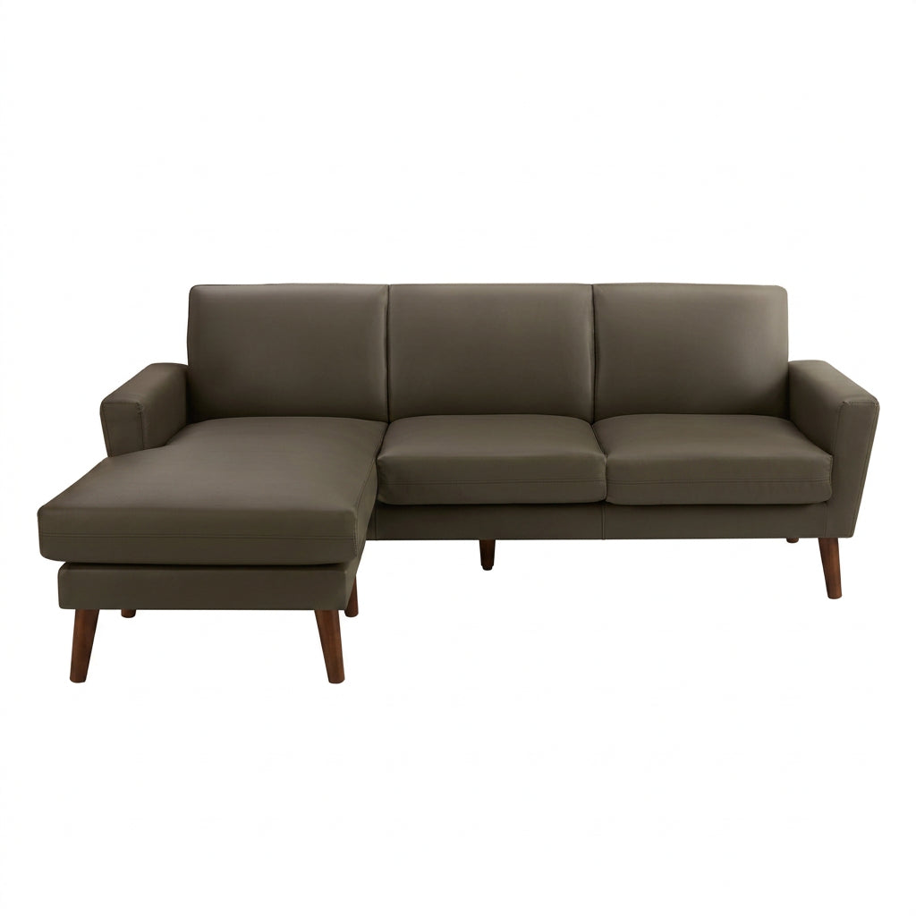 Meuble Divino Marlow sectional sofa with plush cushions and modern design, shown in a spacious living room setting.