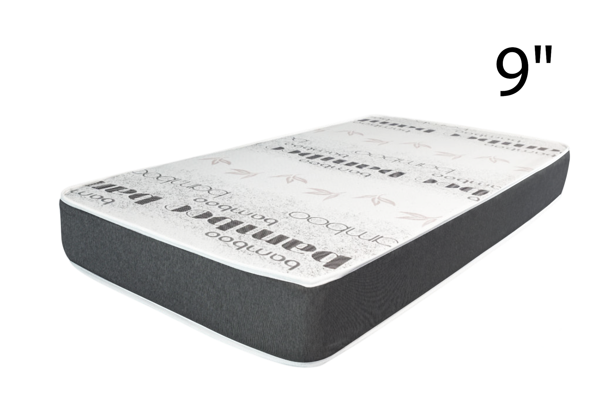 9" Bamboo Foam mattress with spine-friendly support – matela en mousse pour le dos – colchón ortopédico con espuma firme à Montréal