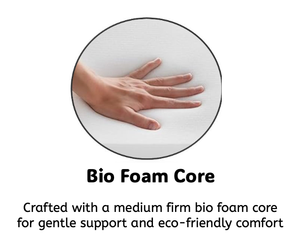 9" Bamboo Foam Single Mattress – Spine-Friendly Support