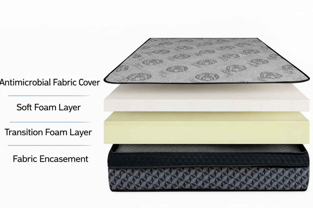 Matelas Queen avec surmatelas moelleux Cozy Cloud