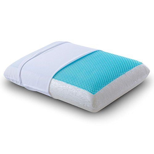 Gel memory foam pillow