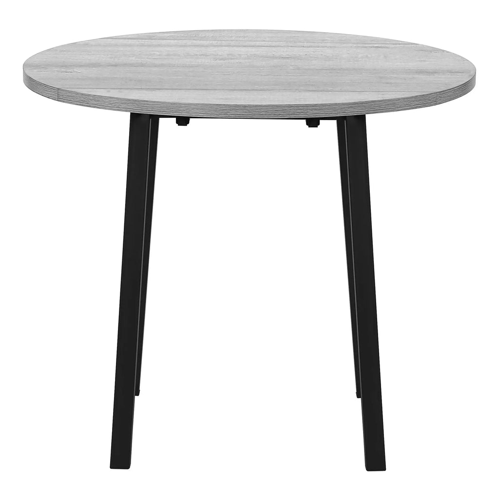 Set of three Handy Drop dining tables from MTL meubles et Matelas, featuring sleek design and wooden finish for modern dining spaces.