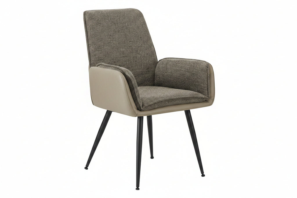 Chaises de salle à manger bicolores modernes