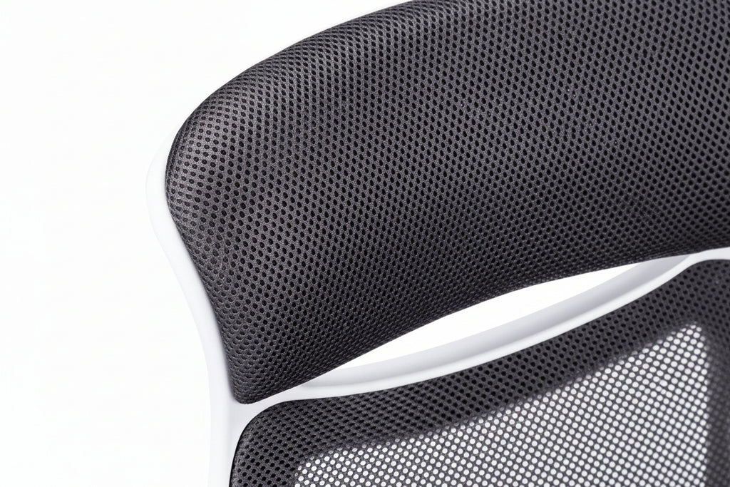Grey Mesh High-Back Executive Office Chair