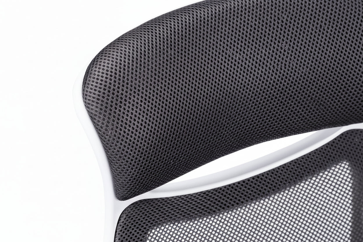 Grey Mesh High-Back Executive Office Chair