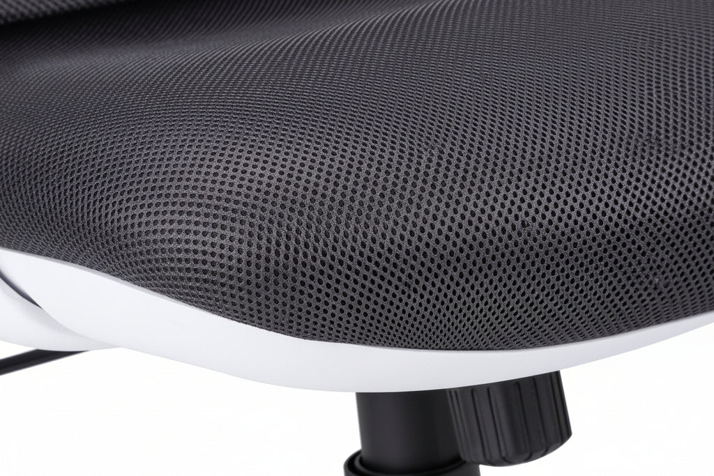 Grey Mesh High-Back Executive Office Chair