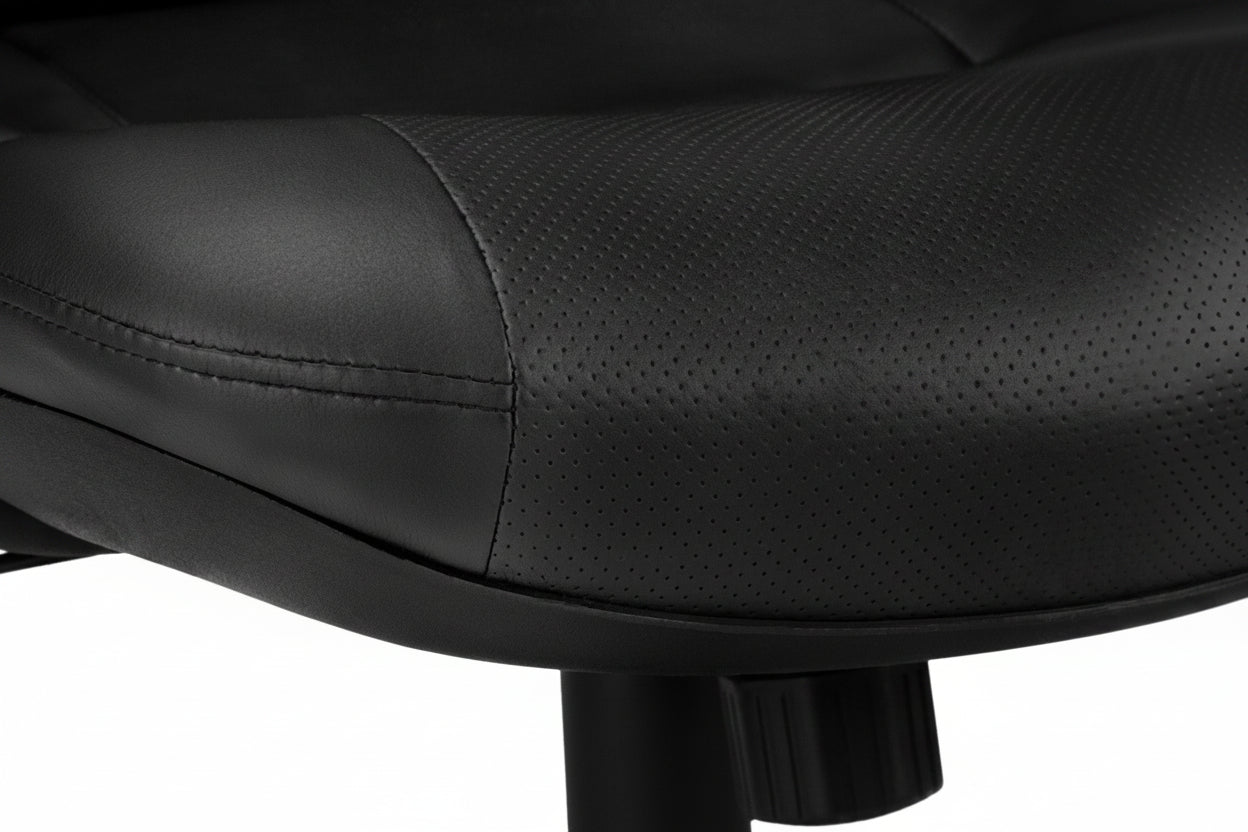 High-Back Executive Office Chair – Black