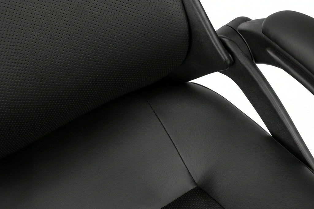 High-Back Executive Office Chair – Black