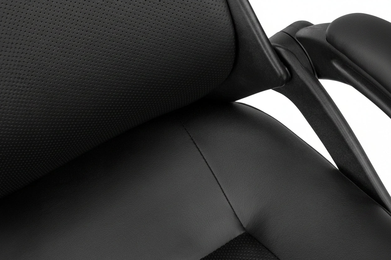High-Back Executive Office Chair – Black