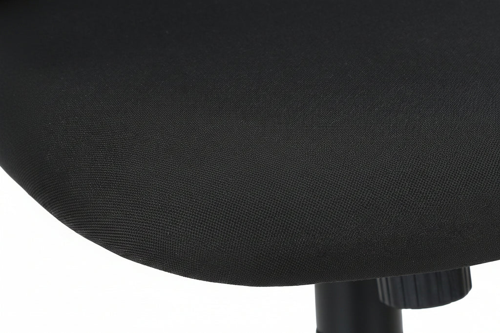 Modern Black Fabric High-Back Executive Office Chair