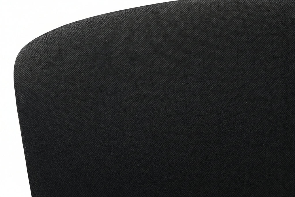 Modern Black Fabric High-Back Executive Office Chair