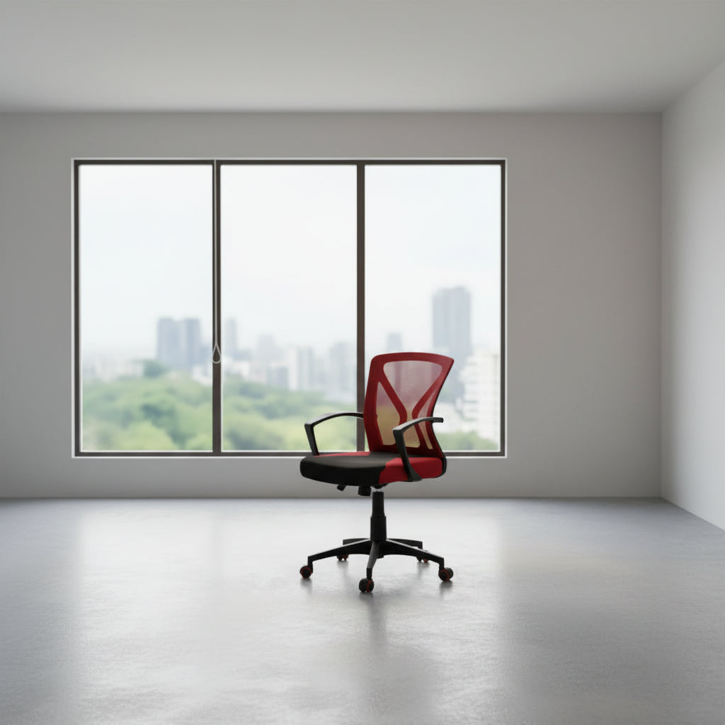 Ergonomic Gaming Office Chair – Black & Red
