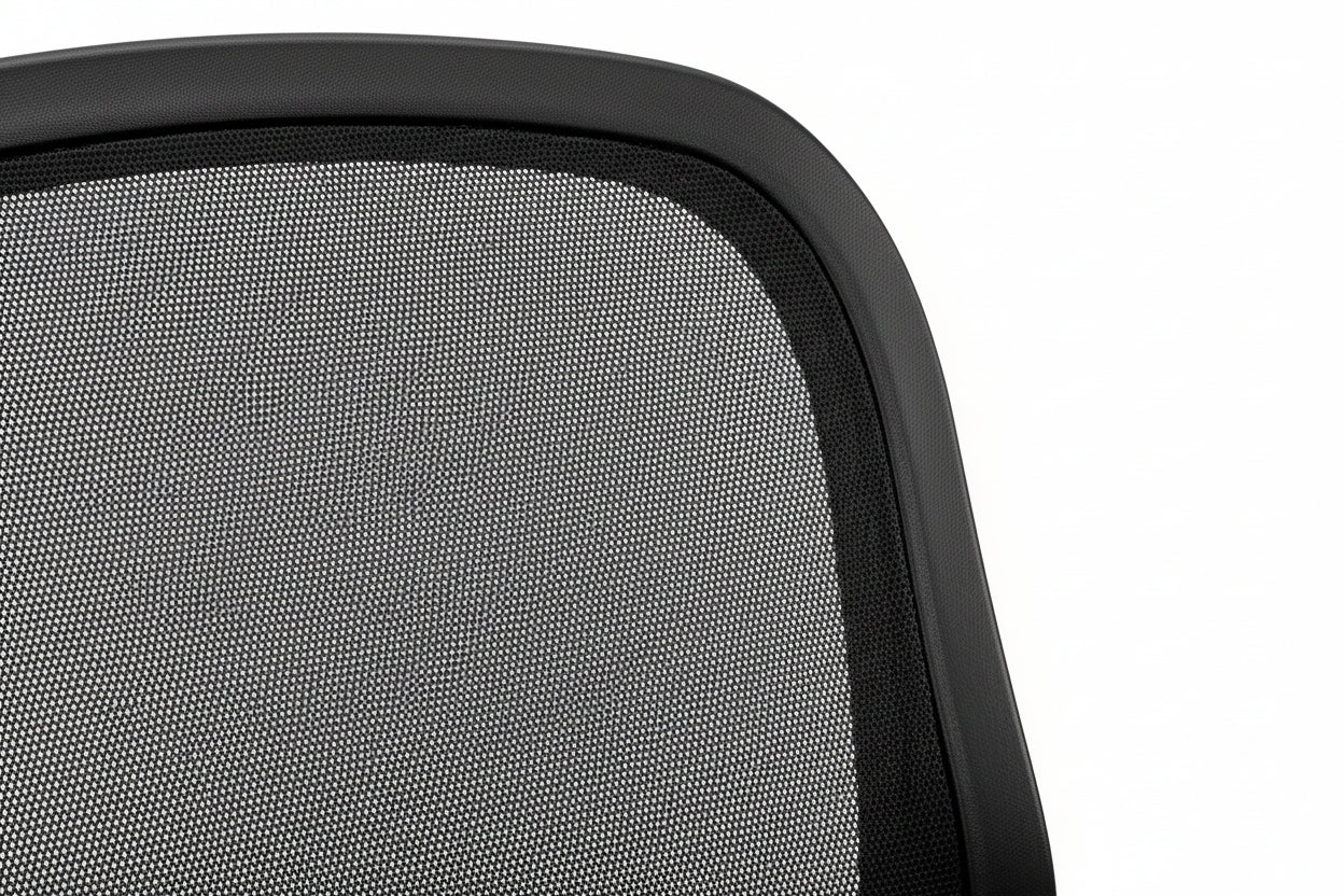Modern Ergonomic Mid-Back Mesh Office Chair with Flip-Up Armrests