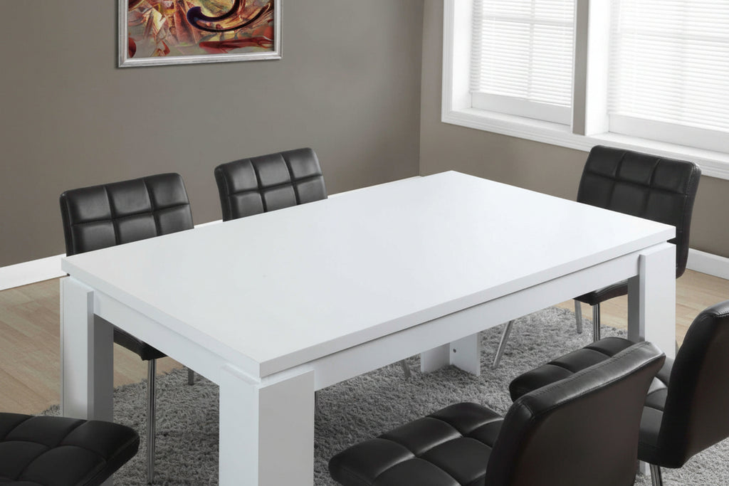 Table de salle à manger urbaine blanche