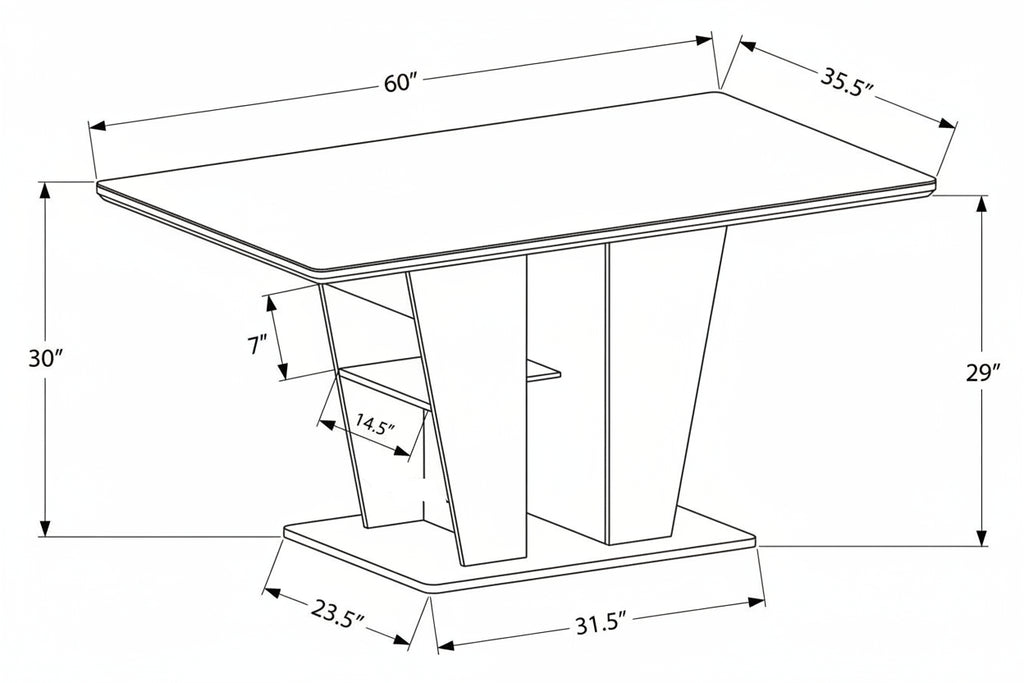 Ensemble de salle à manger moderne 7 pièces – Table en pierre blanche de 152 cm avec chaises rembourrées noires