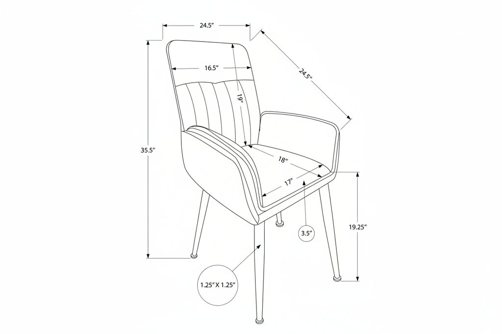 Chaises de salle à manger bicolores modernes