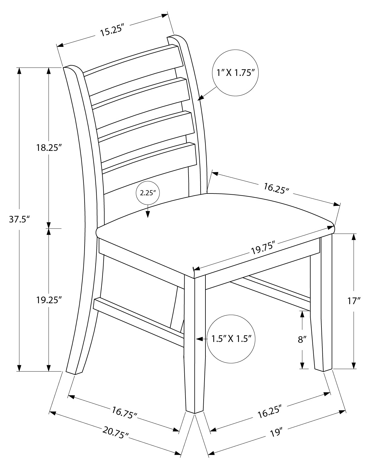 Antique grey 60-inch dining table set with upholstered chairs from Meuble Divino, perfect for elegant dining rooms.