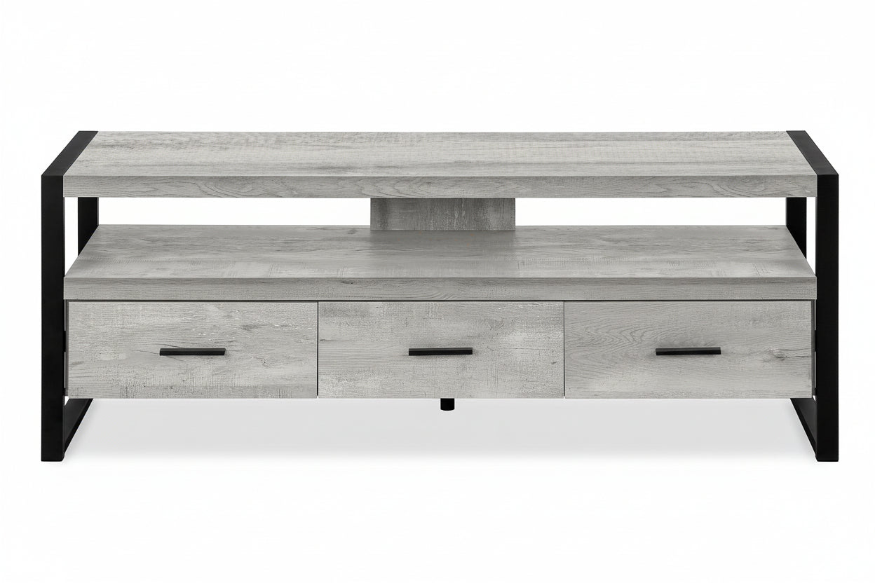 Meuble TV avec 3 tiroirs