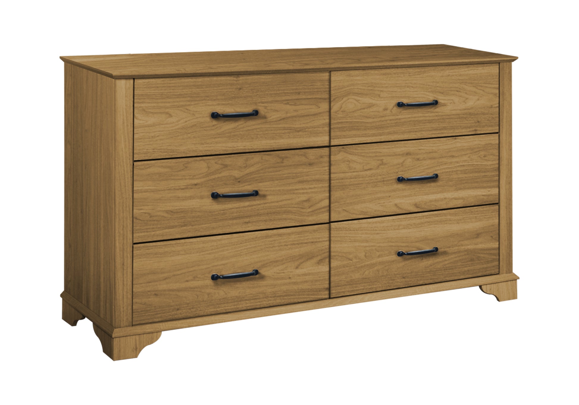 265 Queen Medium Oak Finish