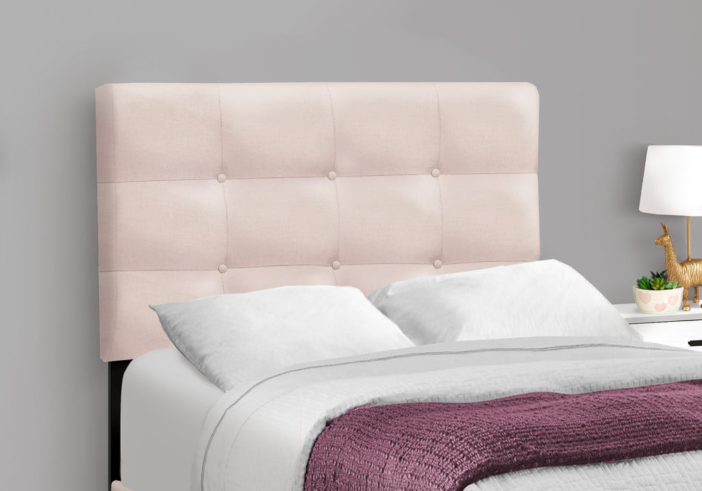 Pink velvet single bed from Meuble Divino with a modern design and soft fabric upholstery.