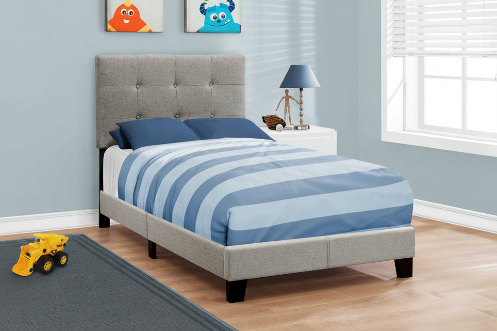Tissu d'aspect lin Nexa gris