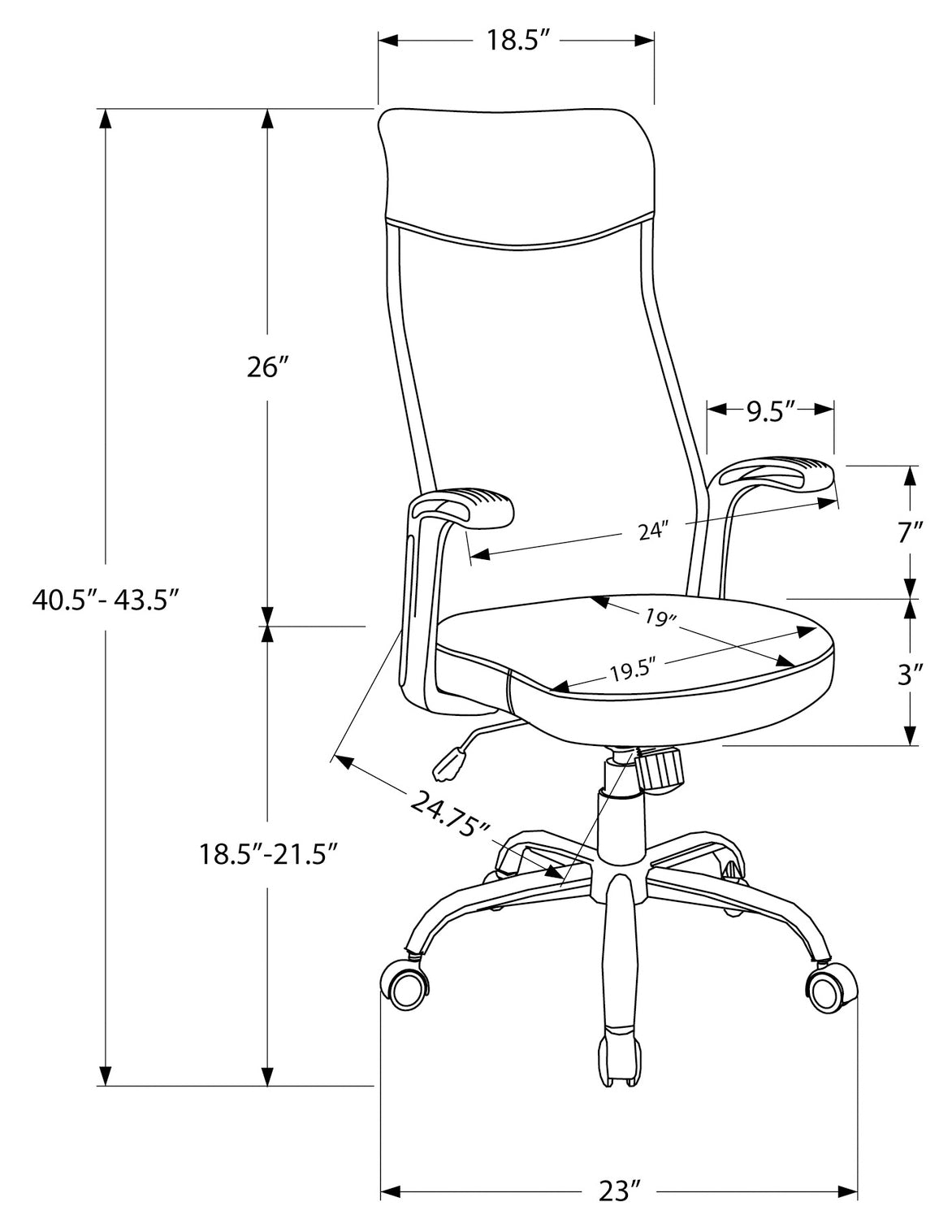 Avery Executive Office Chair