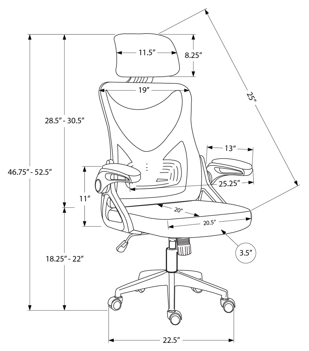 Modern Ergonomic High-Back Mesh Office Chair