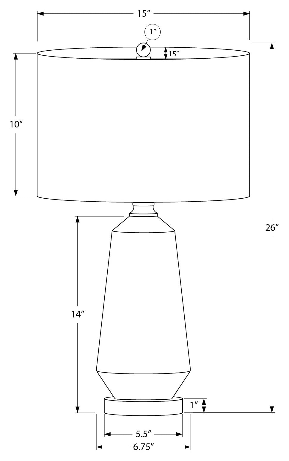 Modern 26-inch green ceramic table lamp with ivory linen shade and 3-way lighting, decorative accessories by Meuble Divino.