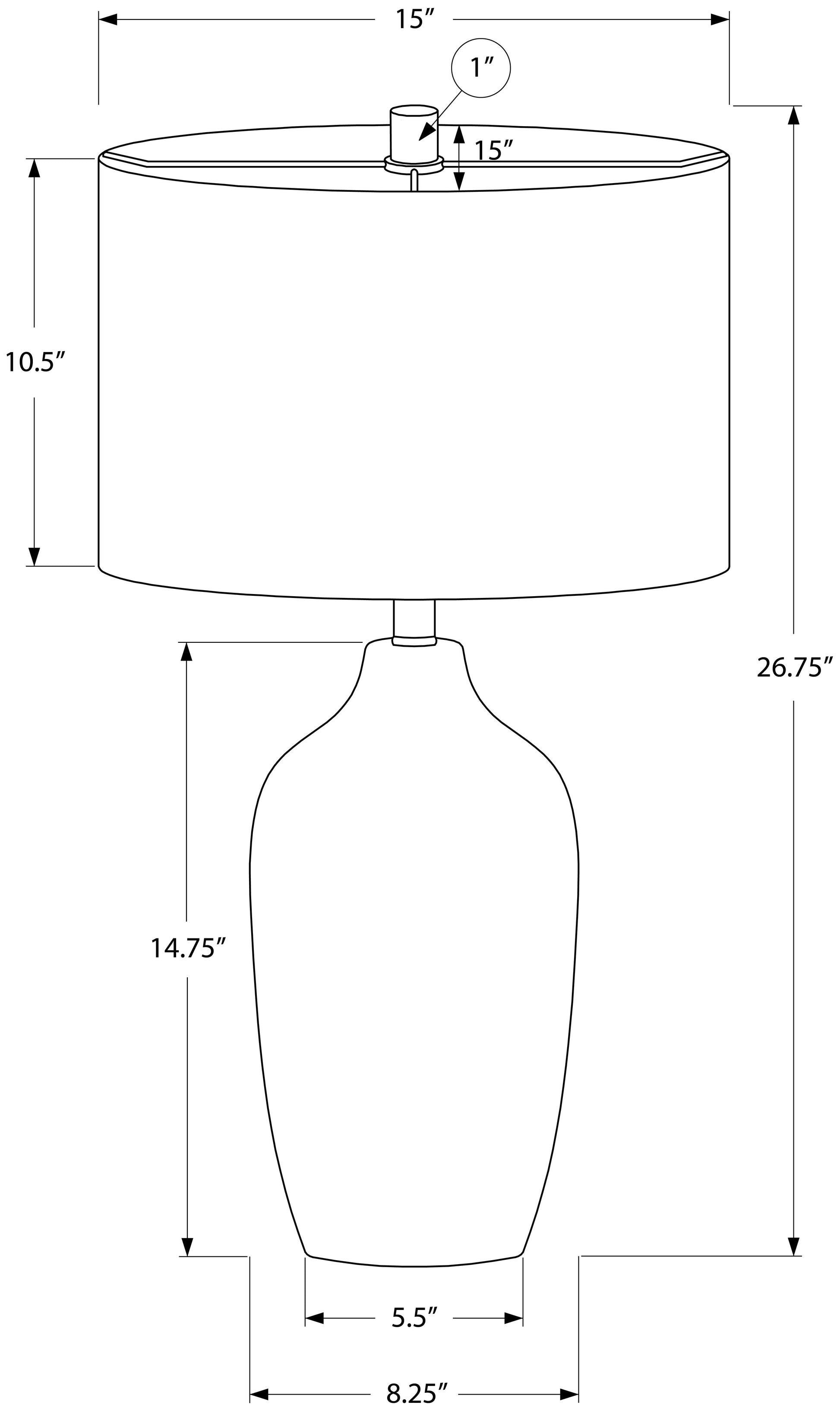 Gray ceramic table lamp with linen shade, 27-inch height, modern accessories by Meuble Divino, perfect for stylish home lighting.