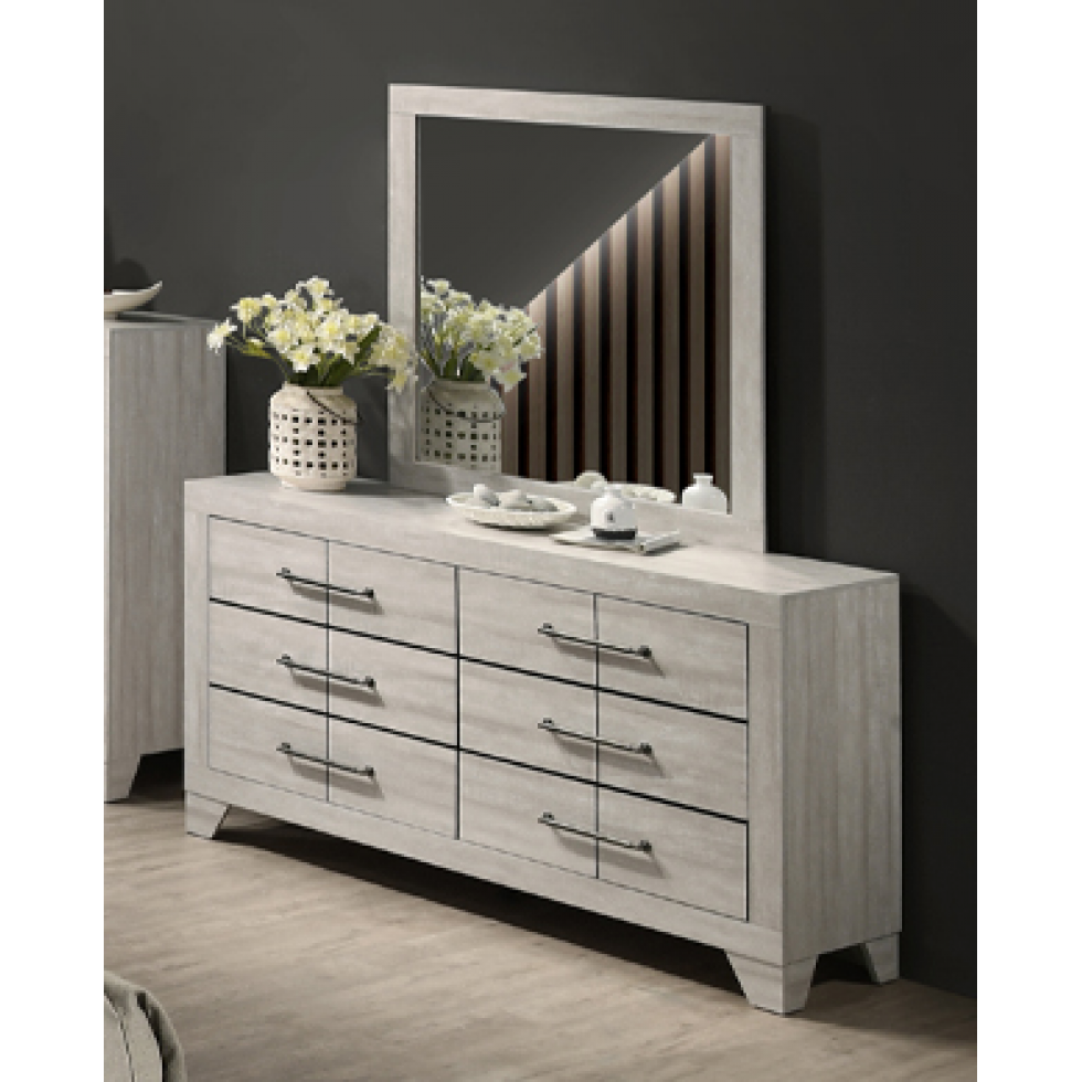Katrina king bedroom set 4pieces