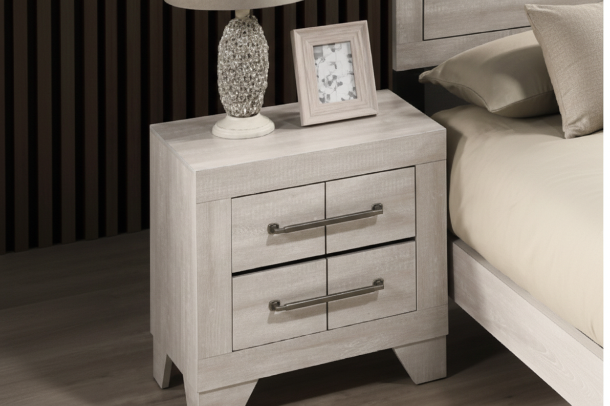 Katrina king bedroom set 4pieces