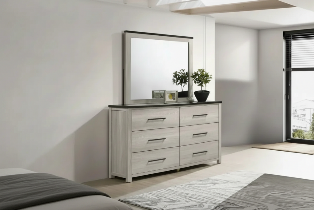 Modern farmhouse bedroom set Meuble Divino