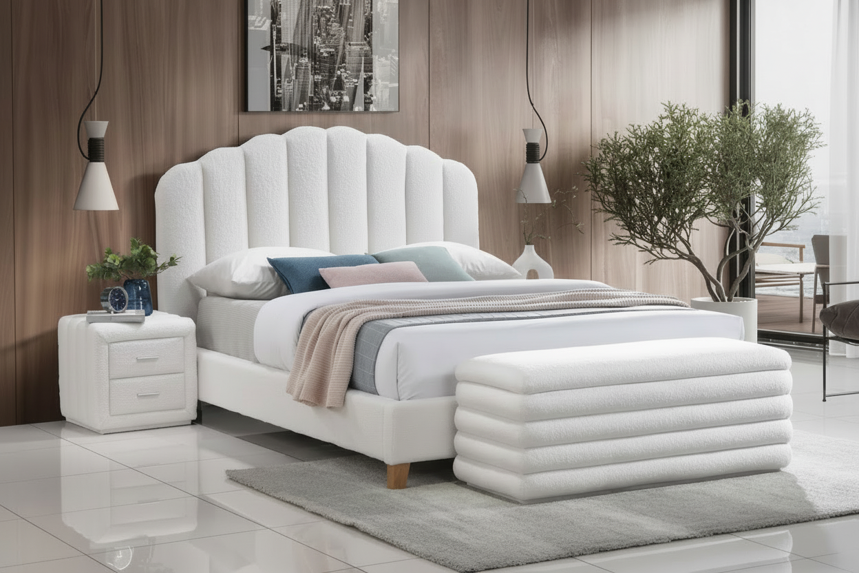 Modern Upholstered Bed