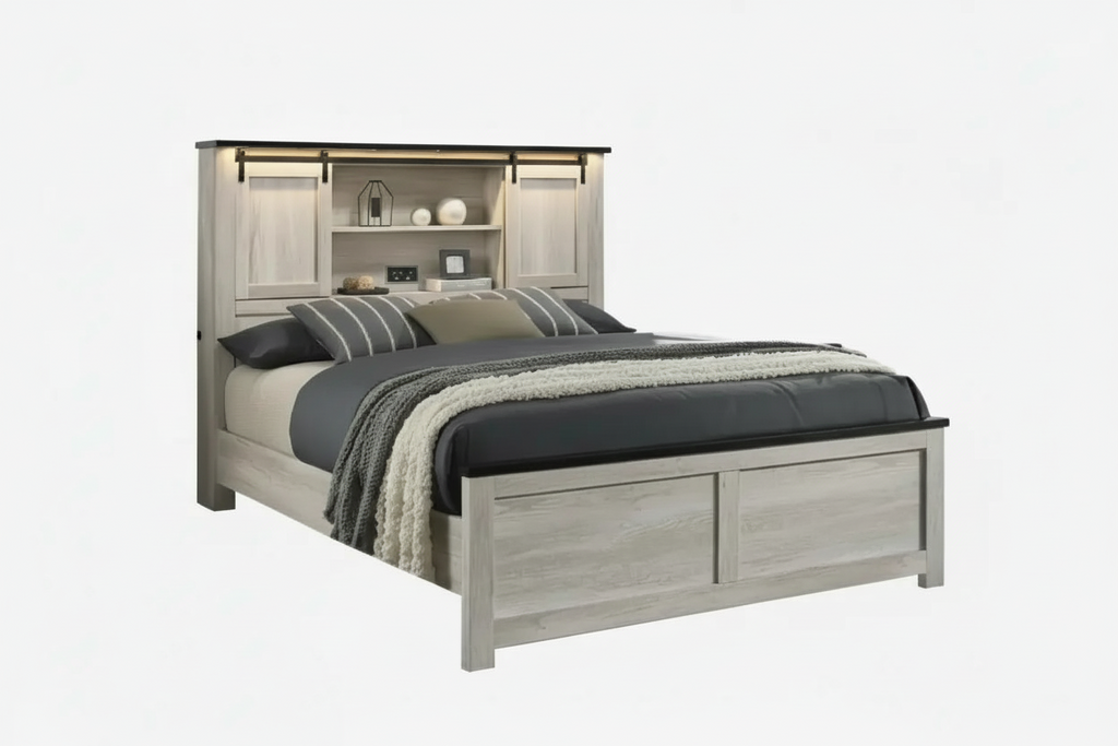 Modern farmhouse bedroom set Meuble Divino