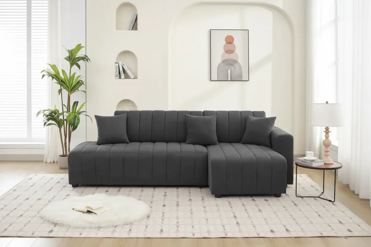 Canapé suisse blanc ivoire 