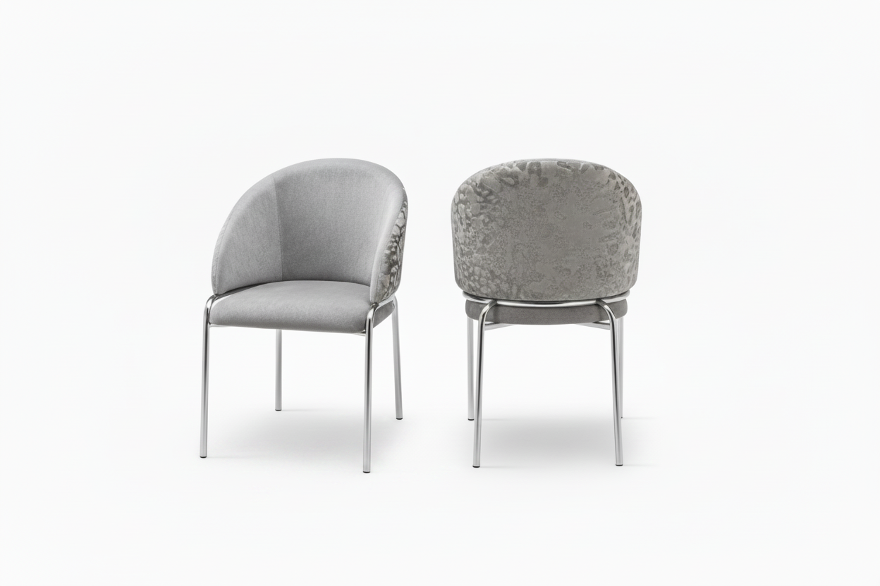 Astoria Dining Chair-Grey
