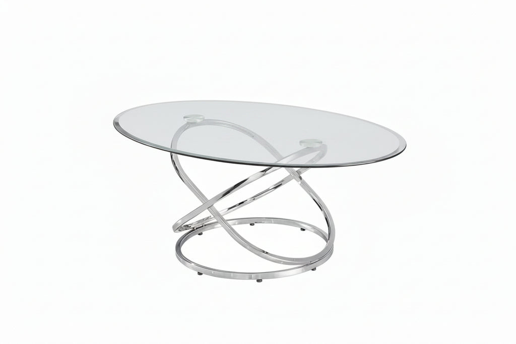 Stainless steel coffee table Meuble Divino