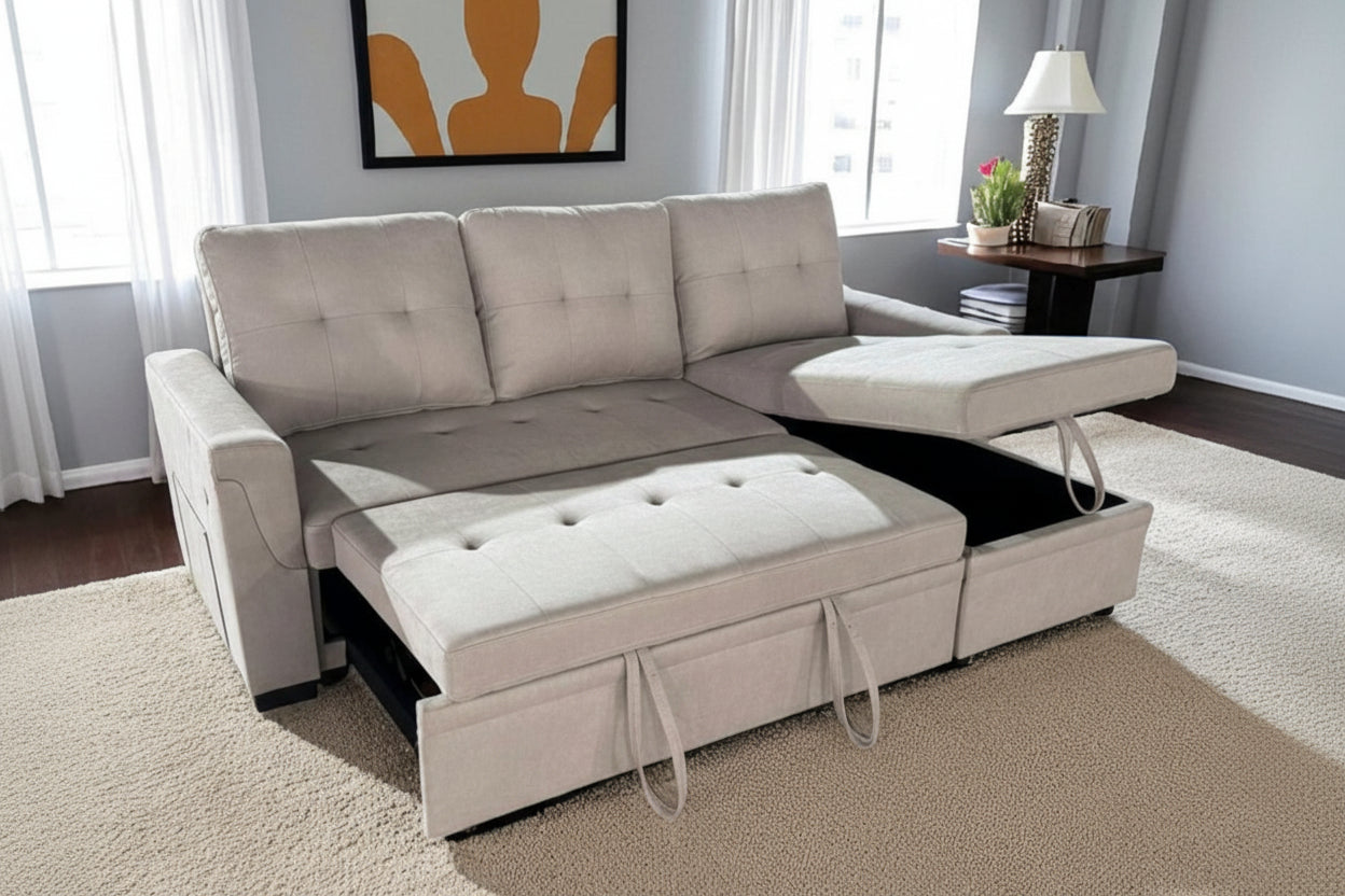 Sofa bed with storage and Usb charger