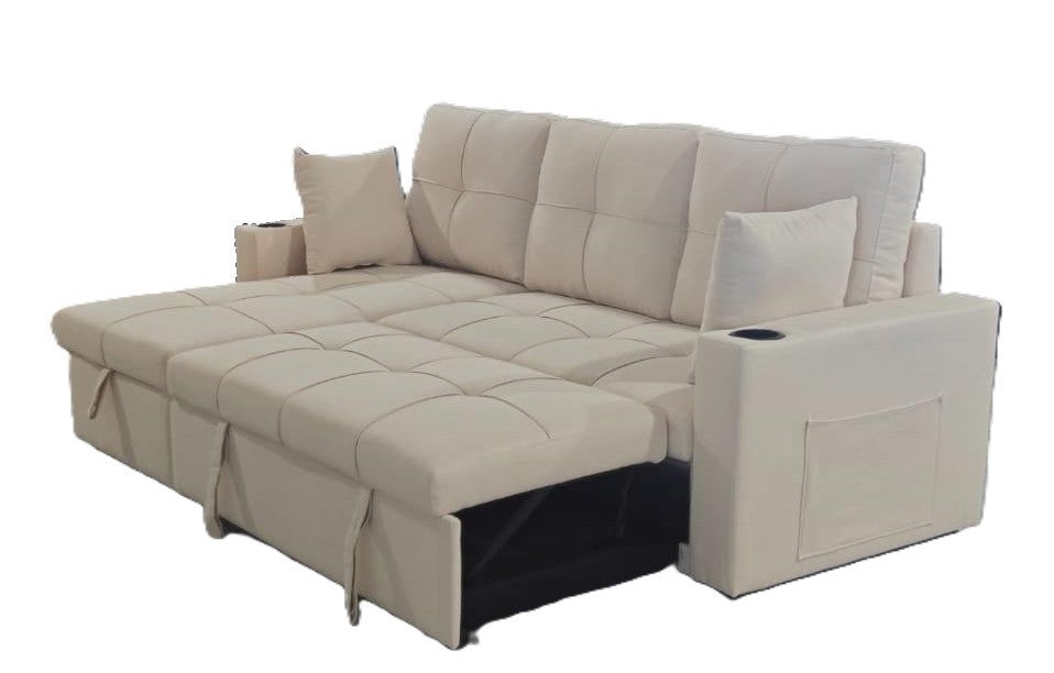 Sofa bed with storage