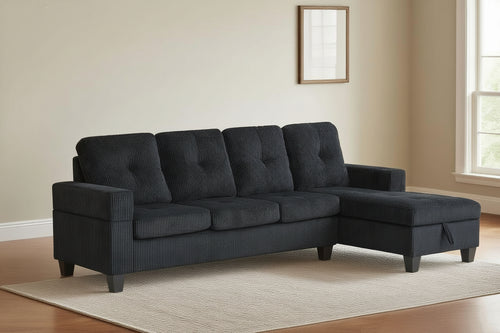 4 seater corduroy sofa with storage