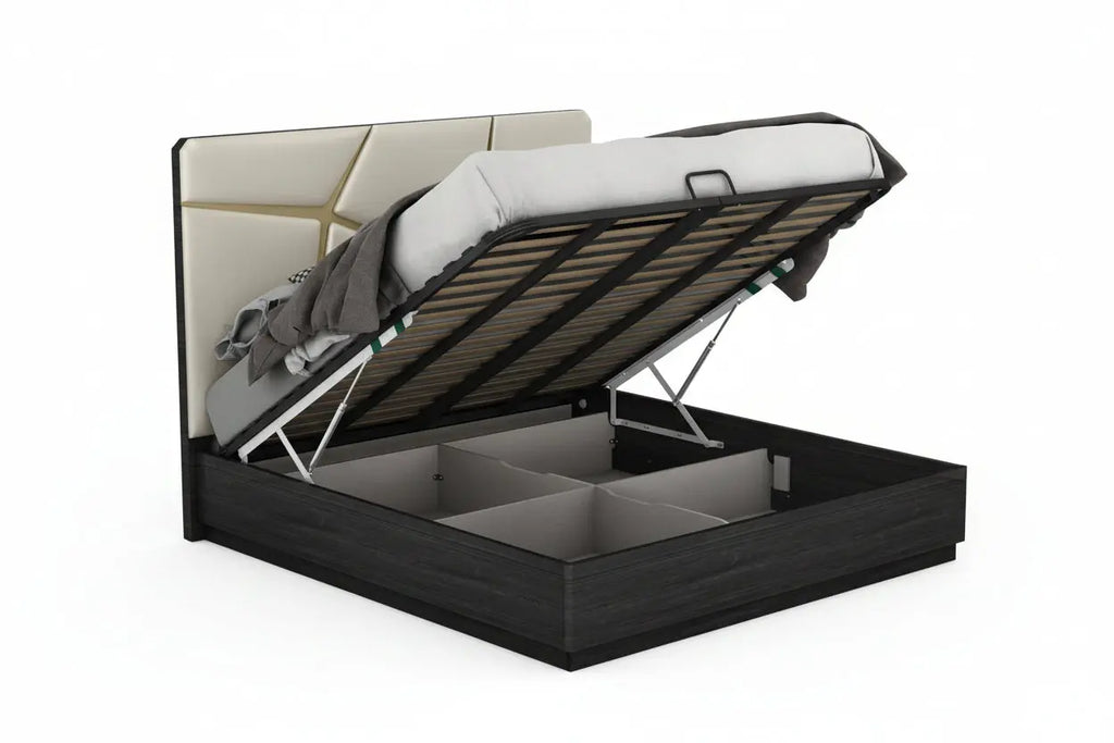 Chole hydraulic storage bedroom set without wings Meuble Divino