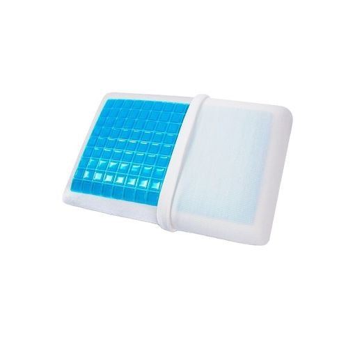 Gel memory foam pillow