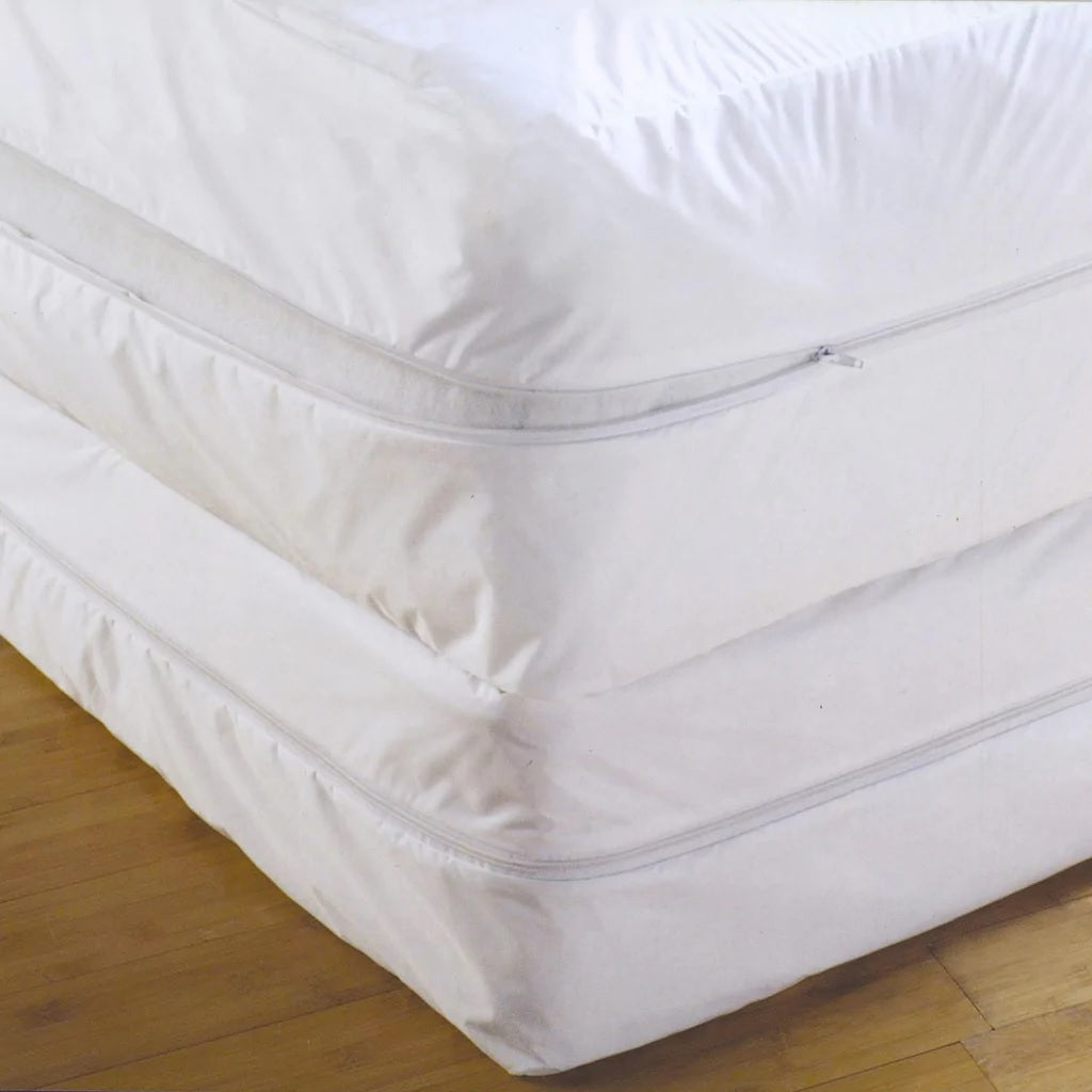 Double mattress protector cover